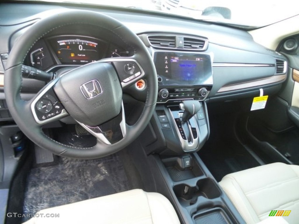 2017 CR-V EX-L AWD - White Diamond Pearl / Ivory photo #11