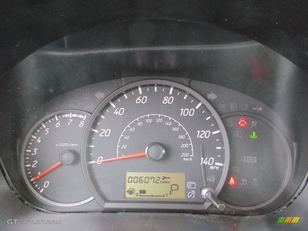 2017 Mitsubishi Mirage ES Gauges Photo #118561047