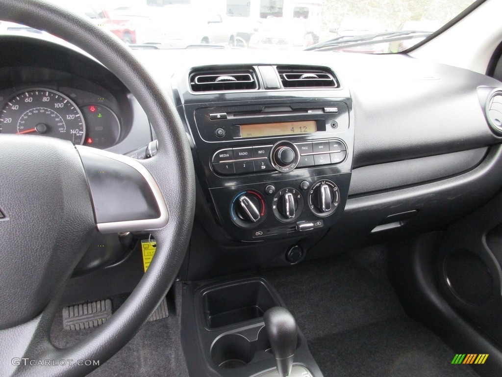 2017 Mitsubishi Mirage ES Black Dashboard Photo #118561086