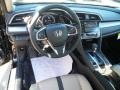 Ivory 2017 Honda Civic EX Sedan Dashboard