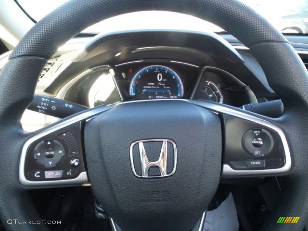2017 Honda Civic EX Sedan Steering Wheel Photos