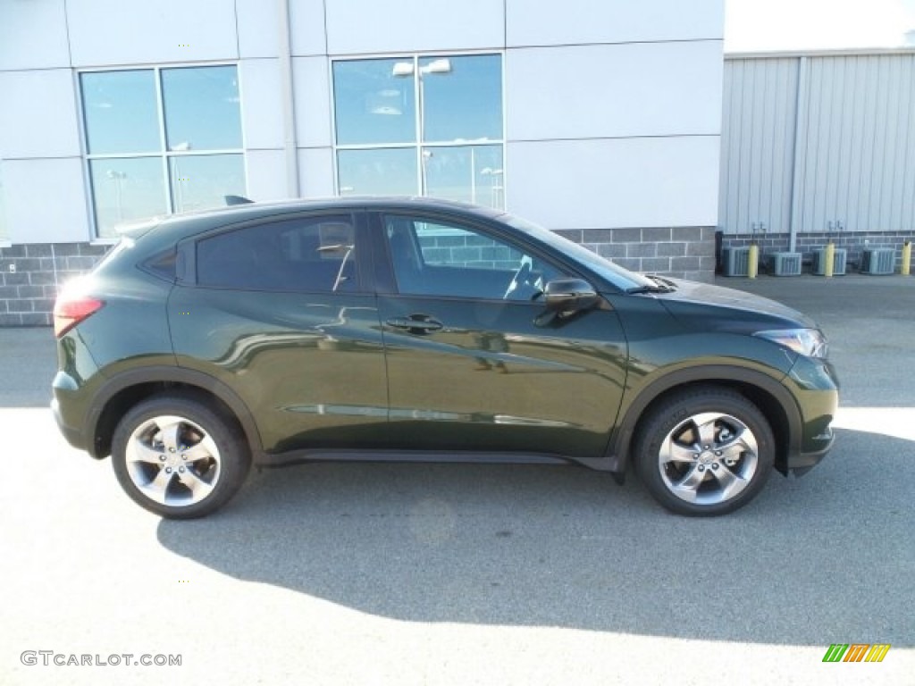 Misty Green Pearl 2017 Honda HR-V EX AWD Exterior Photo #118561563