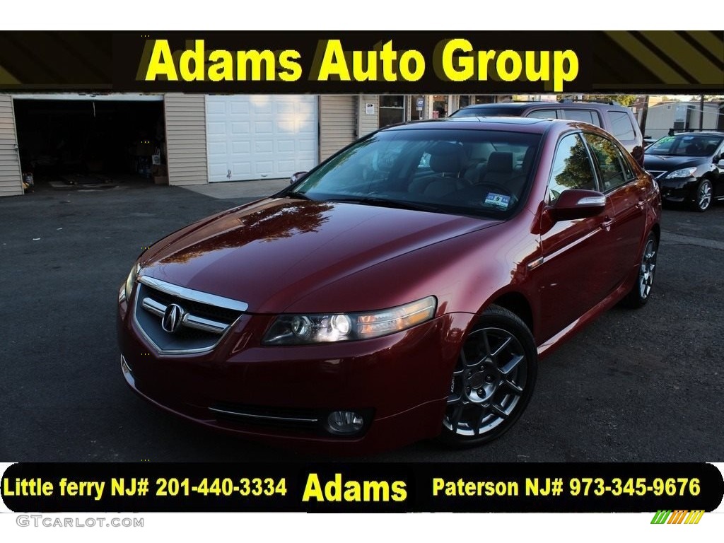 2007 TL 3.5 Type-S - Moroccan Red Pearl / Ebony/Silver photo #1