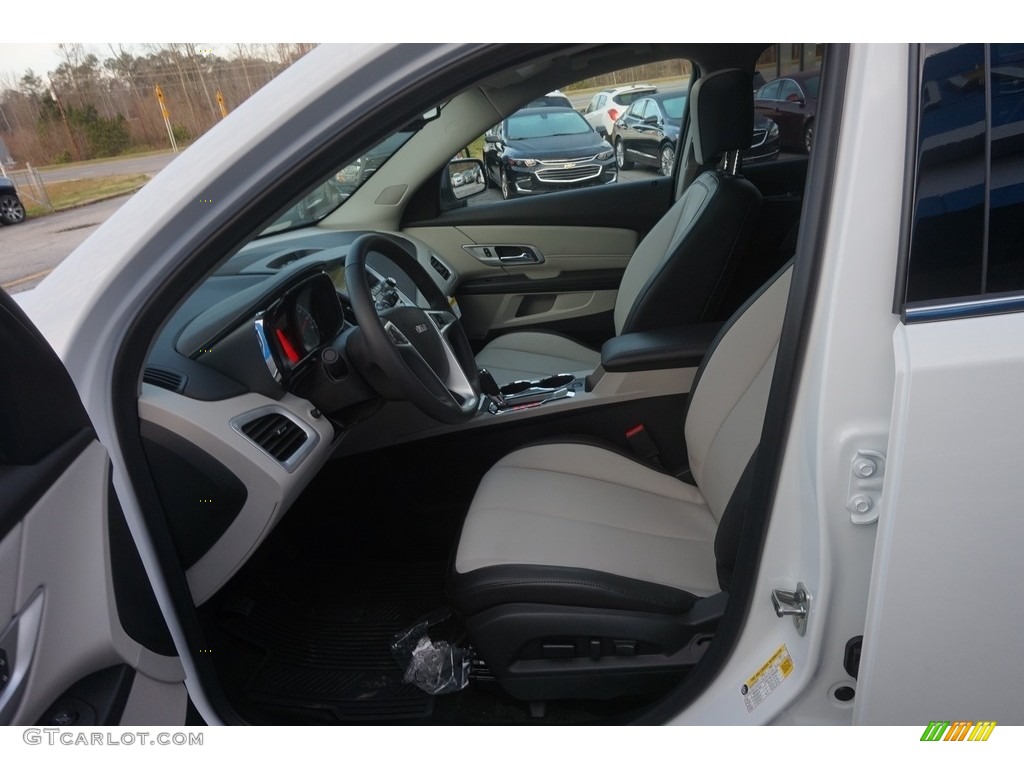 Light Titanium Interior 2017 GMC Terrain SLT Photo #118563261