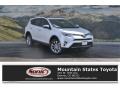 2017 Blizzard Pearl White Toyota RAV4 Limited AWD  photo #1