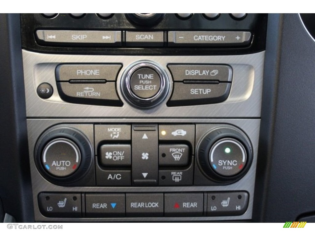 2014 Pilot EX-L - Alabaster Silver Metallic / Gray photo #21