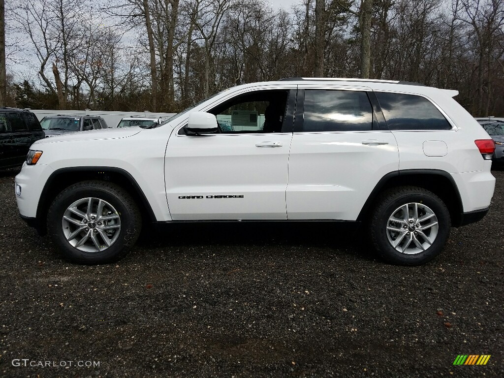 2017 Grand Cherokee Laredo 4x4 - Bright White / Black photo #3
