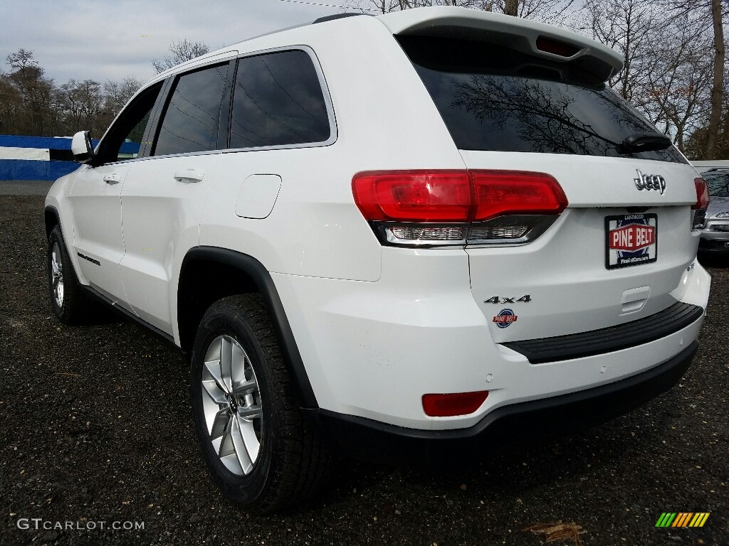 2017 Grand Cherokee Laredo 4x4 - Bright White / Black photo #4