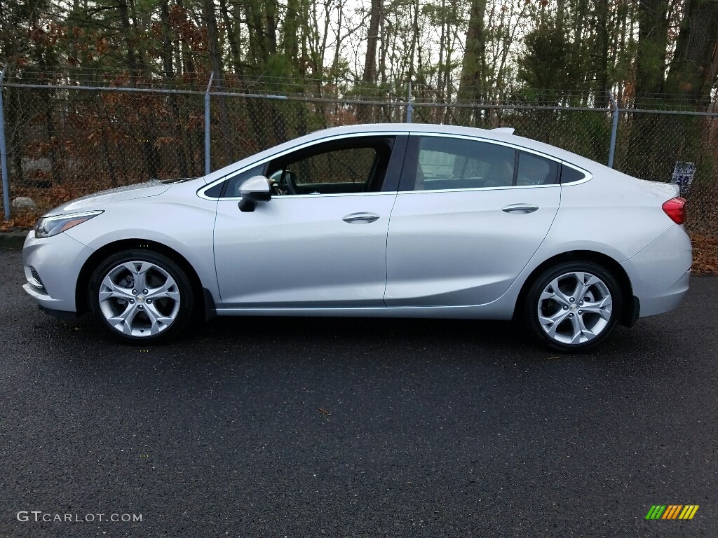 Silver Ice Metallic 2017 Chevrolet Cruze Premier Exterior Photo #118569606
