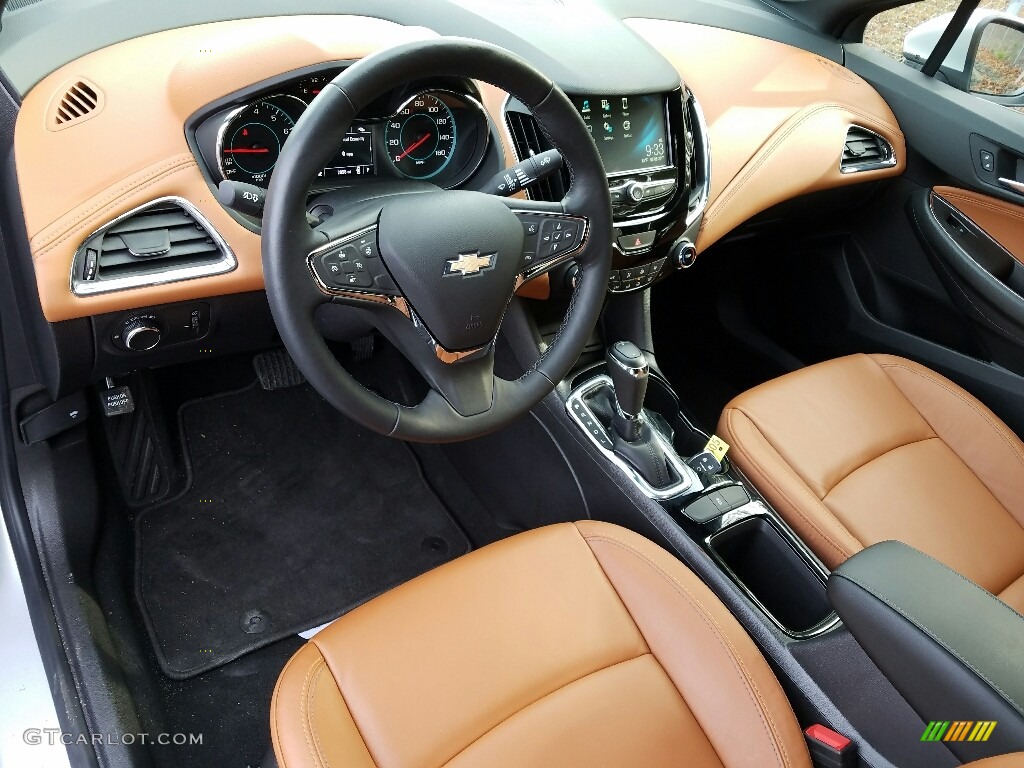 Jet Black/Kalhari Interior 2017 Chevrolet Cruze Premier Photo #118569777