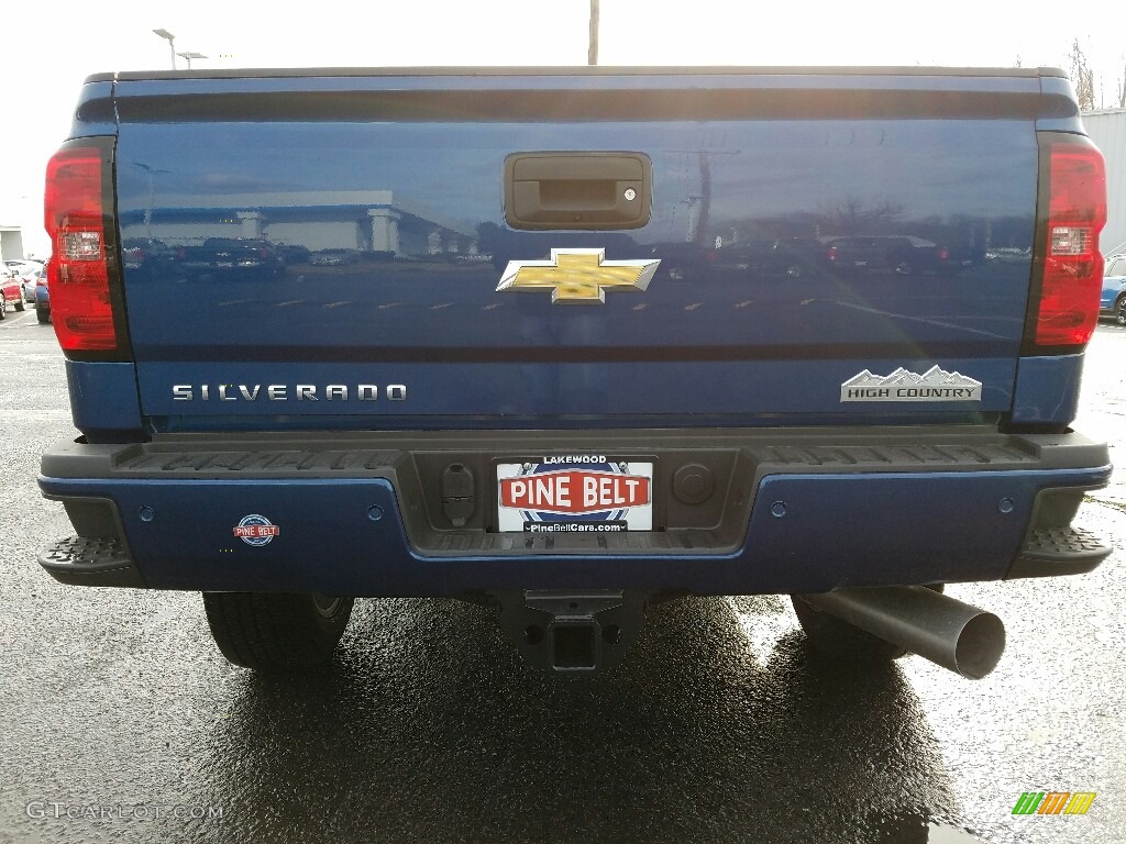 2017 Silverado 2500HD High Country Crew Cab 4x4 - Deep Ocean Blue Metallic / Dark Ash/Jet Black photo #5