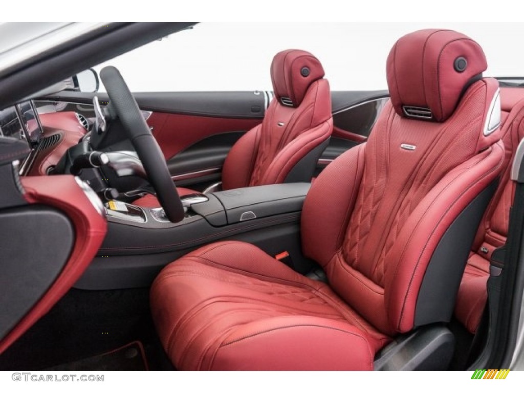 2017 Mercedes-Benz S 63 AMG 4Matic Cabriolet Front Seat Photo #118570217