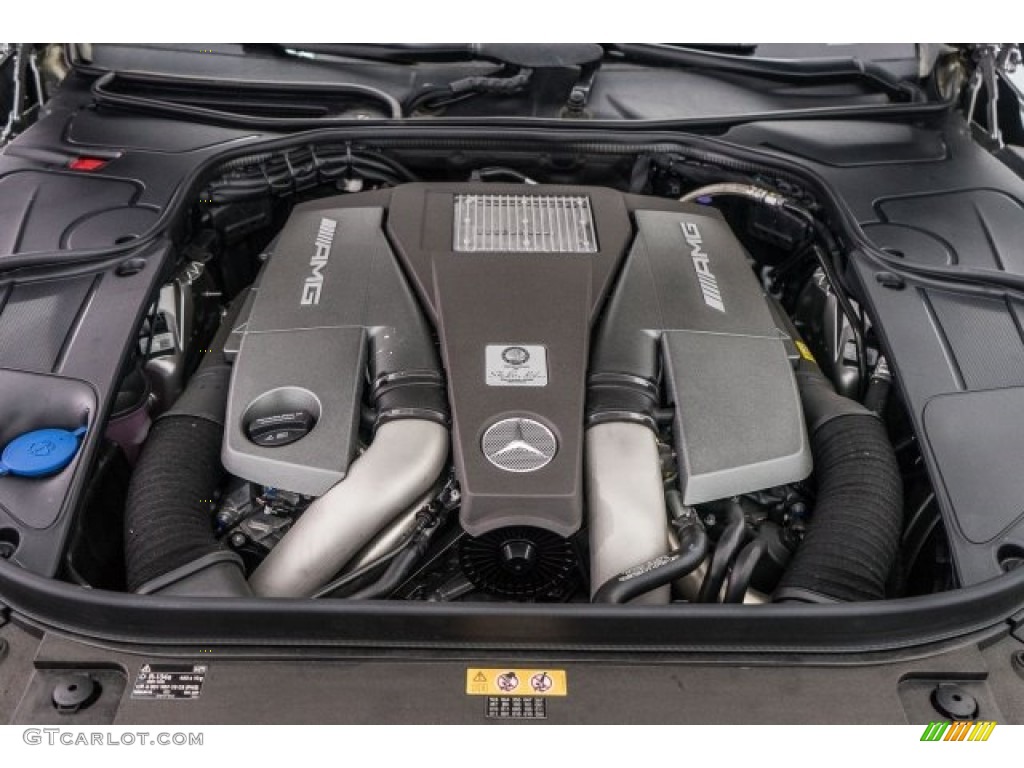 2017 Mercedes-Benz S 63 AMG 4Matic Cabriolet 5.5 Liter AMG biturbo DOHC 32-Valve VVT V8 Engine Photo #118570251