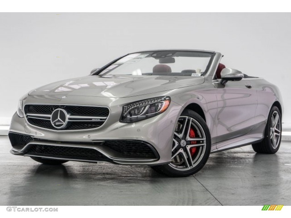 AMG Alubeam Silver 2017 Mercedes-Benz S 63 AMG 4Matic Cabriolet Exterior Photo #118570332