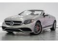 2017 AMG Alubeam Silver Mercedes-Benz S 63 AMG 4Matic Cabriolet  photo #15