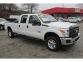 Oxford White - F350 Super Duty XL Crew Cab 4x4 Photo No. 4