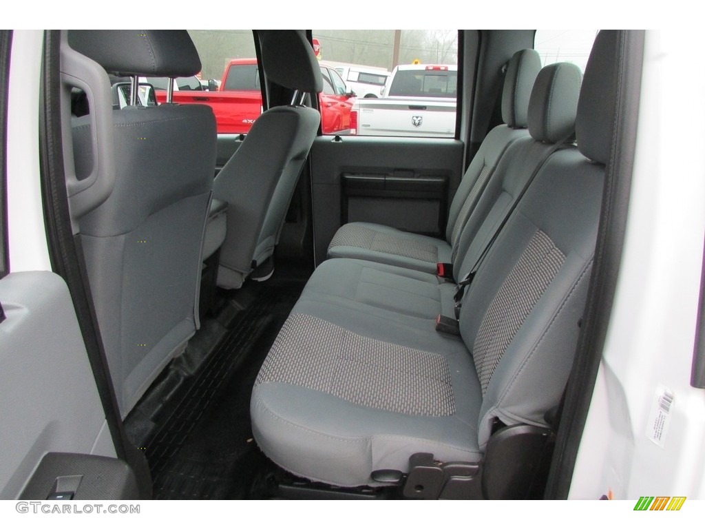 2012 Ford F350 Super Duty XL Crew Cab 4x4 Rear Seat Photo #118570932