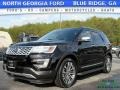 2017 Shadow Black Ford Explorer Platinum 4WD  photo #1