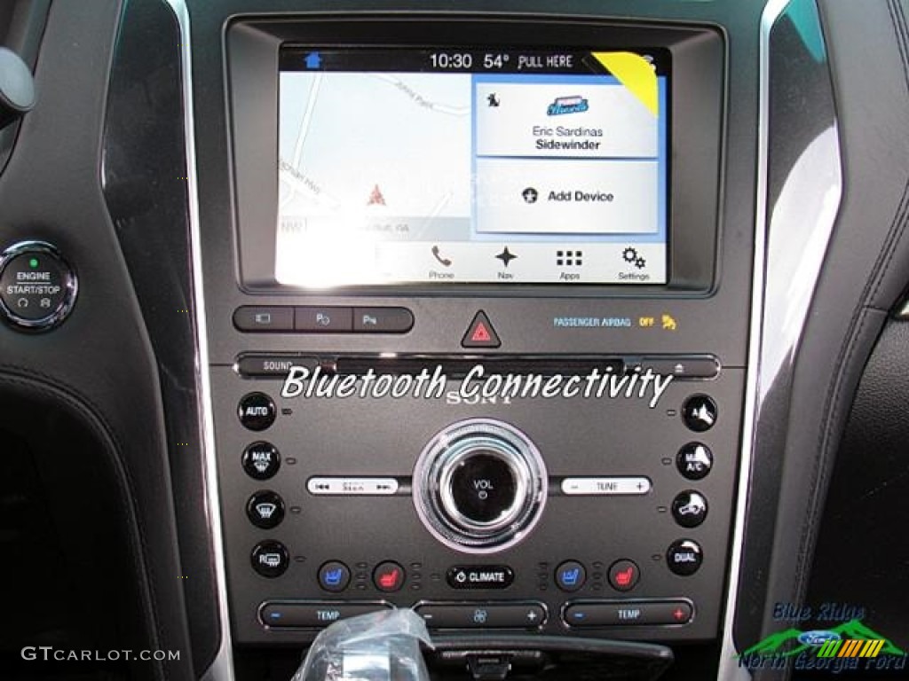 2017 Explorer Platinum 4WD - Shadow Black / Ebony Black photo #22