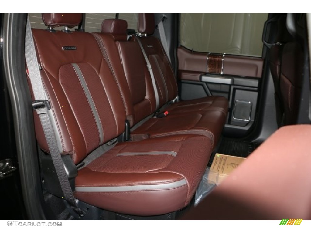 2017 Ford F350 Super Duty Platinum Crew Cab 4x4 Rear Seat Photos