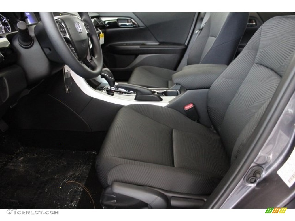 2017 Accord LX Sedan - Modern Steel Metallic / Black photo #9