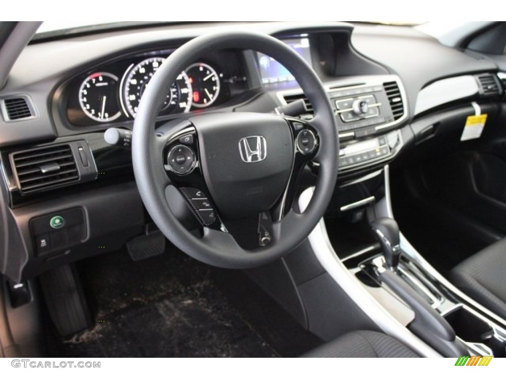 2017 Accord LX Sedan - Modern Steel Metallic / Black photo #10