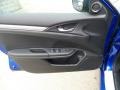 2017 Aegean Blue Metallic Honda Civic EX-L Sedan  photo #9