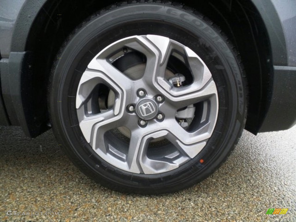 2017 CR-V EX-L AWD - Gunmetal Metallic / Gray photo #3
