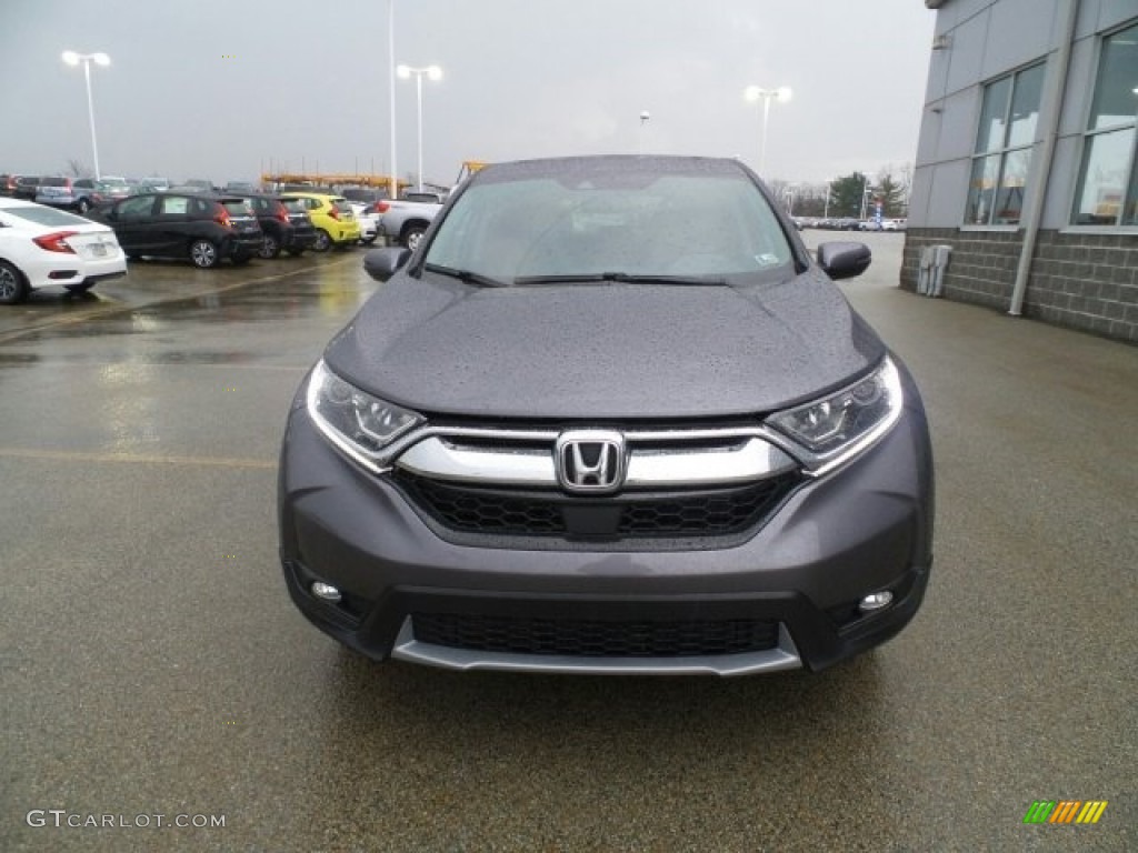 2017 CR-V EX-L AWD - Gunmetal Metallic / Gray photo #4