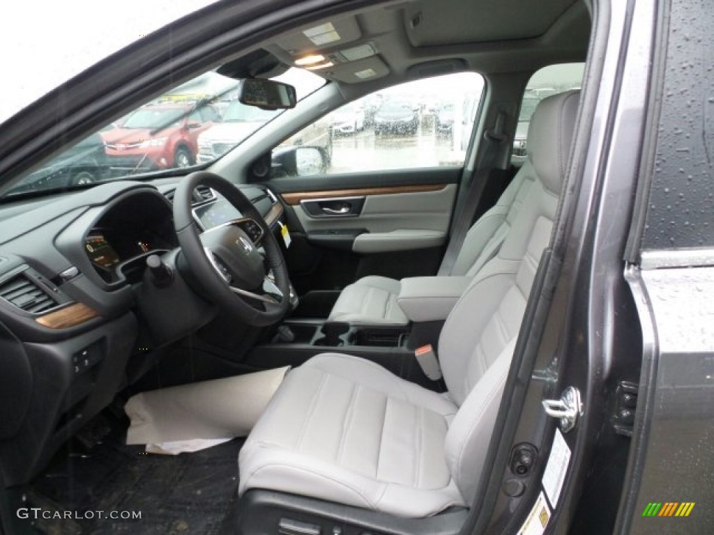 2017 CR-V EX-L AWD - Gunmetal Metallic / Gray photo #9