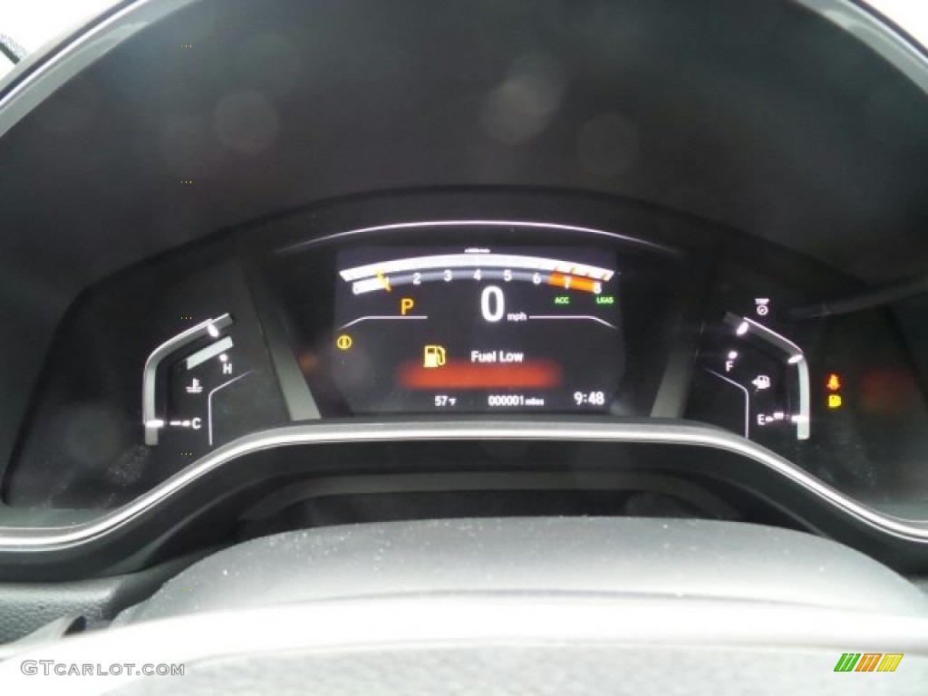 2017 CR-V EX-L AWD - Gunmetal Metallic / Gray photo #13