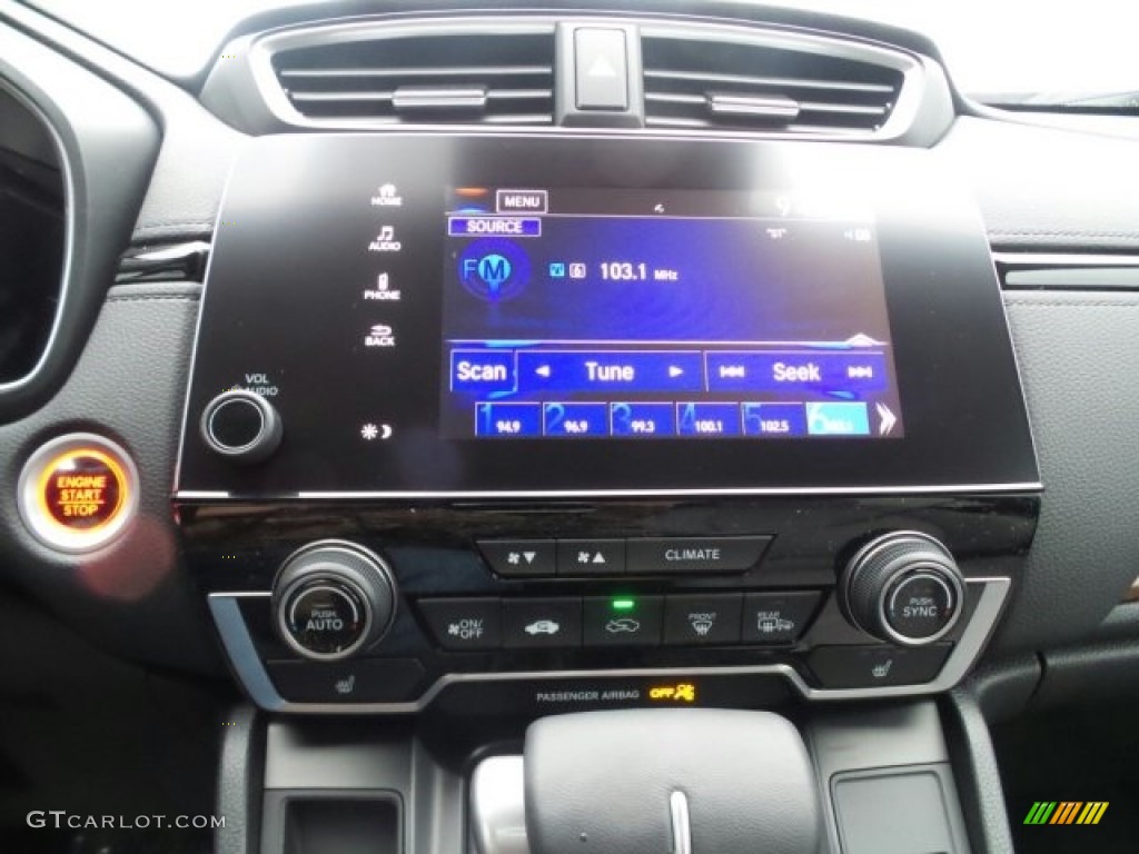 2017 CR-V EX-L AWD - Gunmetal Metallic / Gray photo #16