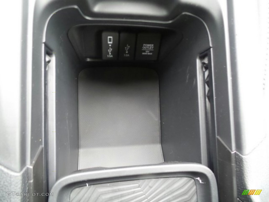 2017 CR-V EX-L AWD - Gunmetal Metallic / Gray photo #19