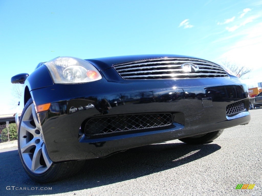 2003 G 35 Coupe - Black Obsidian / Willow photo #1