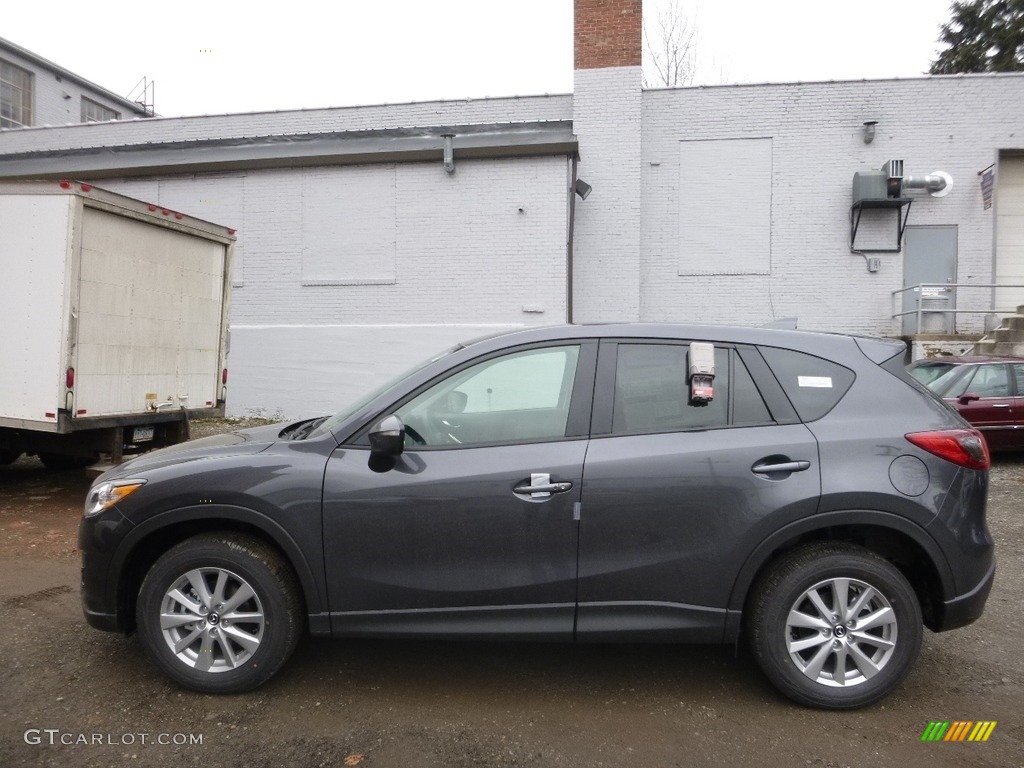 2016 CX-5 Touring AWD - Meteor Gray Mica / Black photo #3