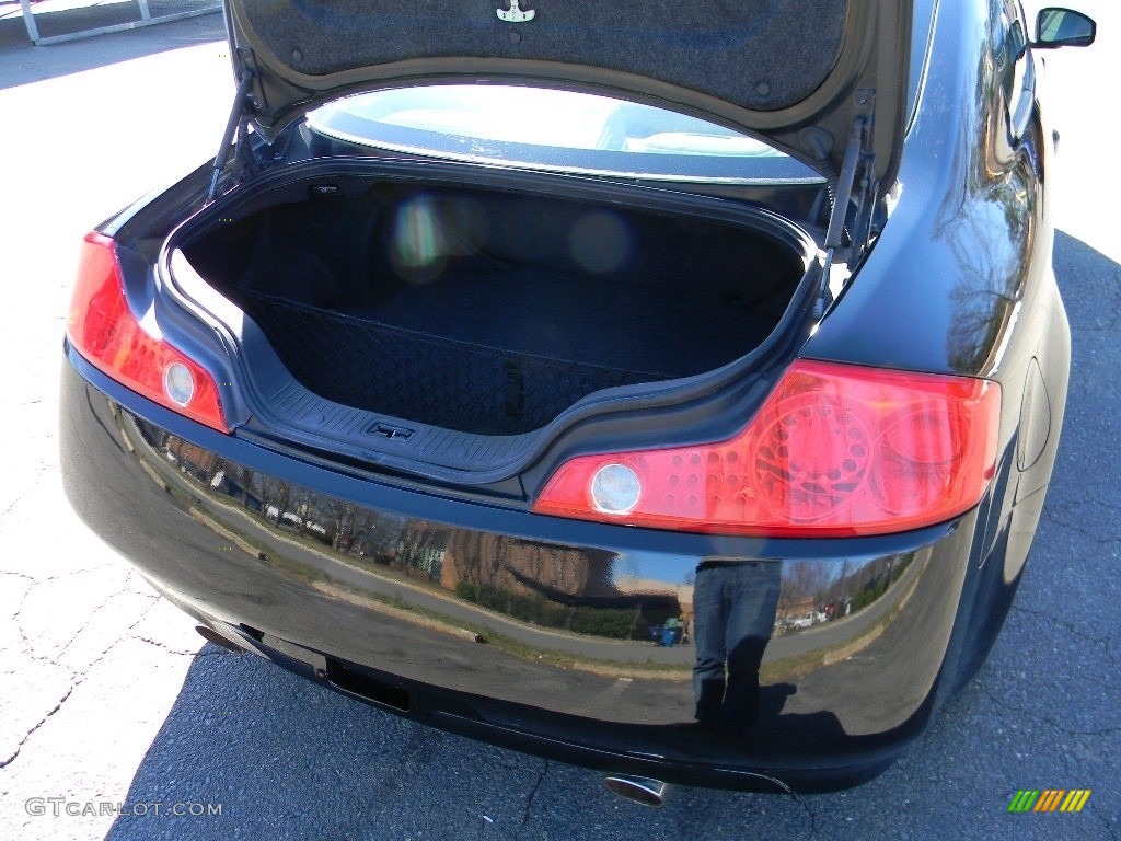 2003 G 35 Coupe - Black Obsidian / Willow photo #22