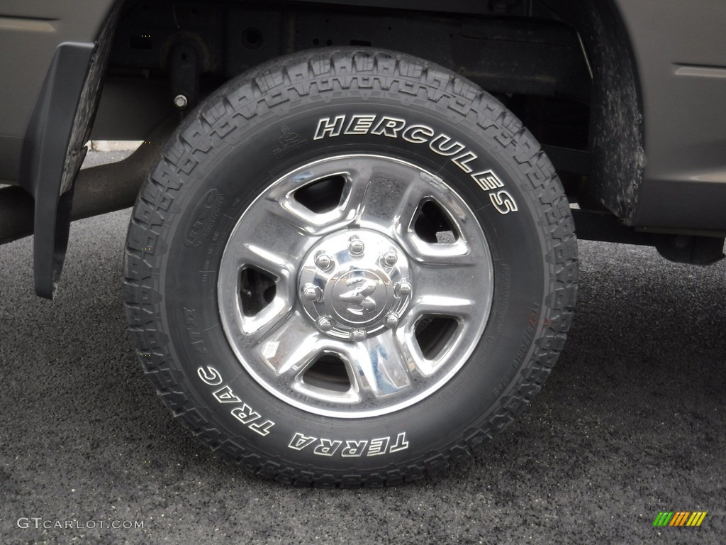2014 2500 Tradesman Crew Cab 4x4 - Prairie Pearl Coat / Black/Diesel Gray photo #5