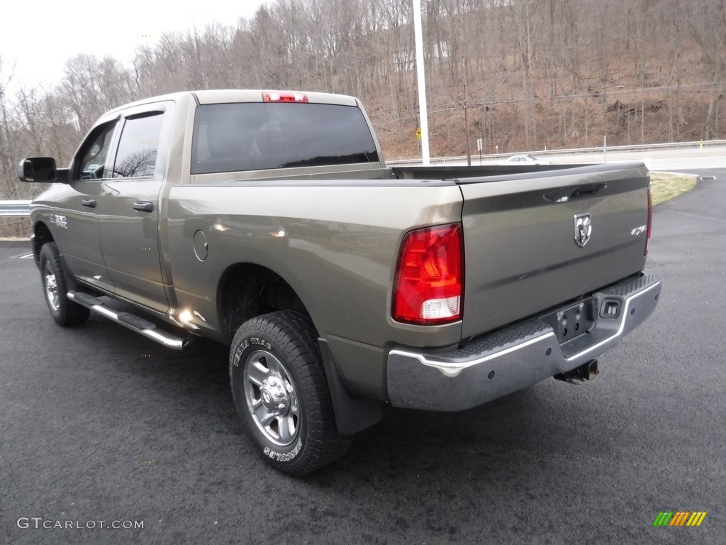 2014 2500 Tradesman Crew Cab 4x4 - Prairie Pearl Coat / Black/Diesel Gray photo #10