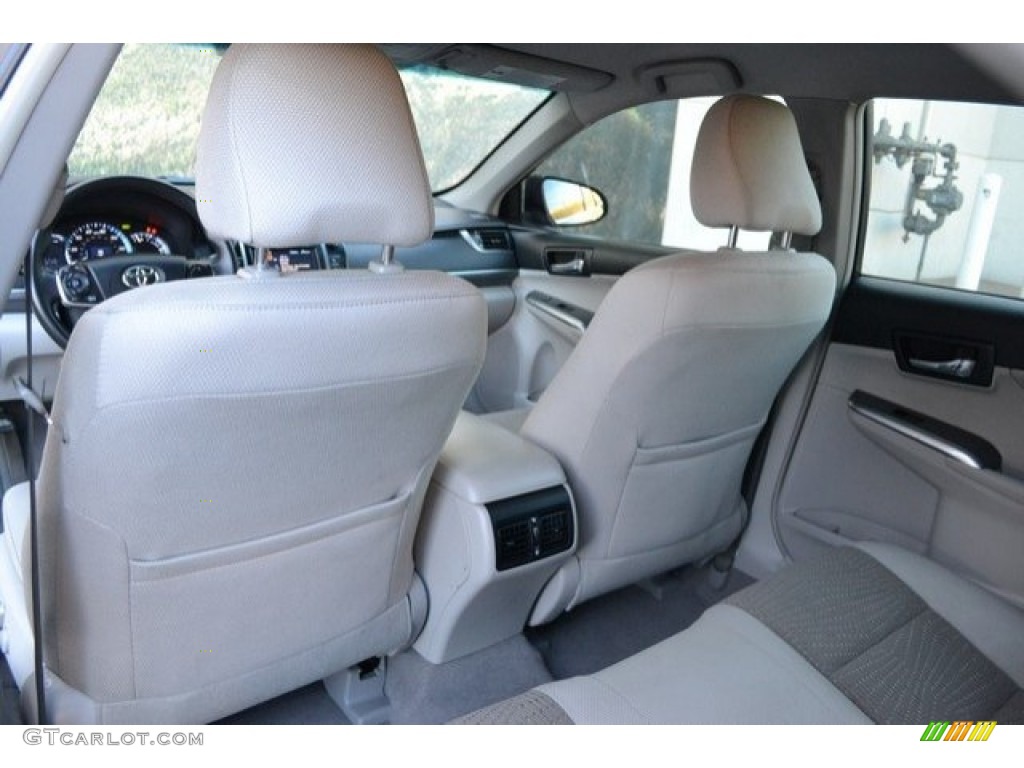 2013 Camry Hybrid XLE - Magnetic Gray Metallic / Light Gray photo #17