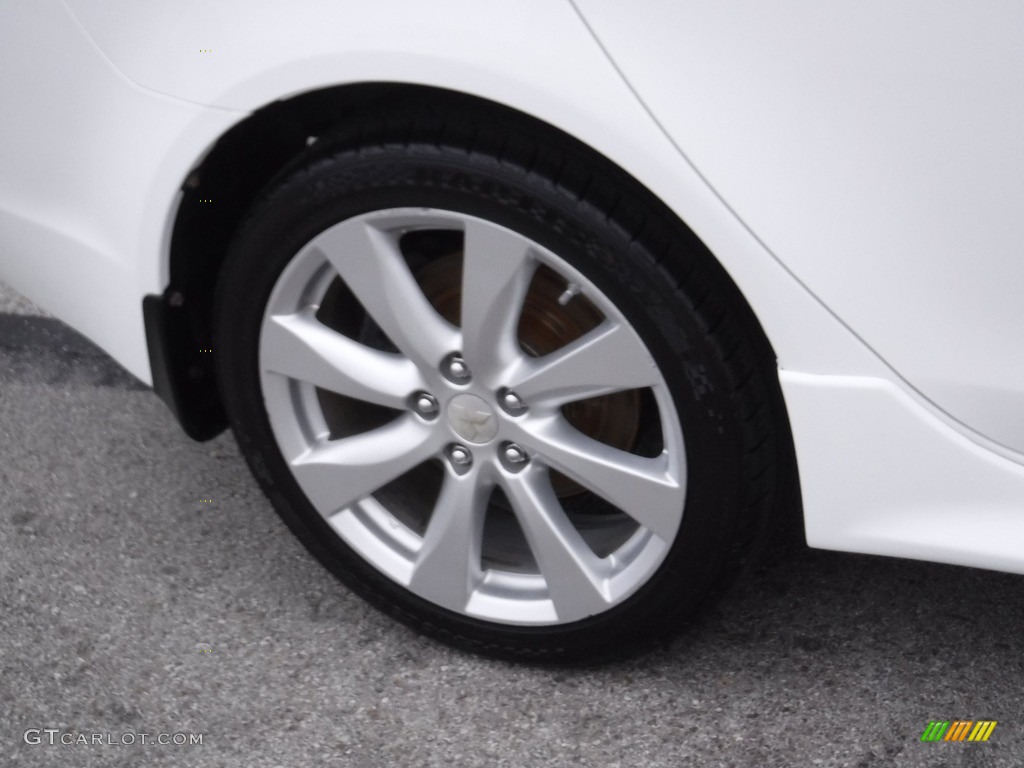 2012 Lancer GT - Wicked White / Black photo #3