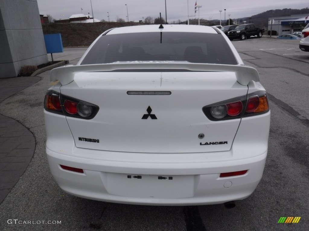 2012 Lancer GT - Wicked White / Black photo #9