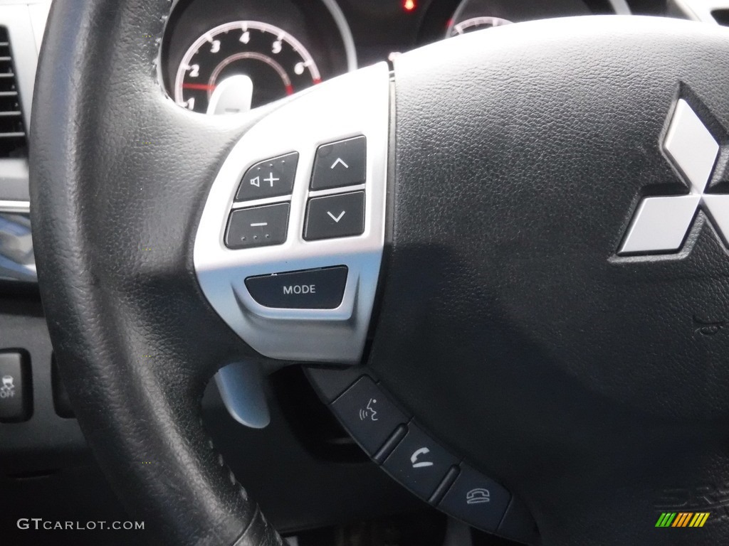 2012 Lancer GT - Wicked White / Black photo #19