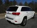 2014 Bright White Jeep Grand Cherokee Overland 4x4  photo #6
