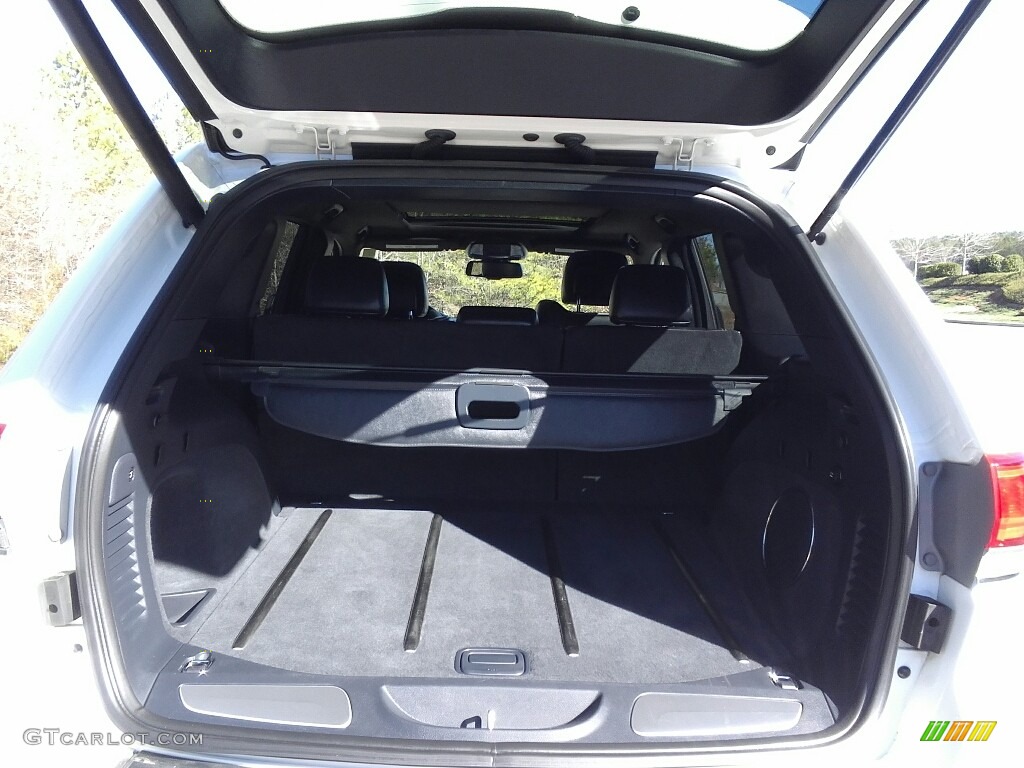 2014 Grand Cherokee Overland 4x4 - Bright White / Overland Vesuvio Indigo Blue/Jeep Brown photo #15