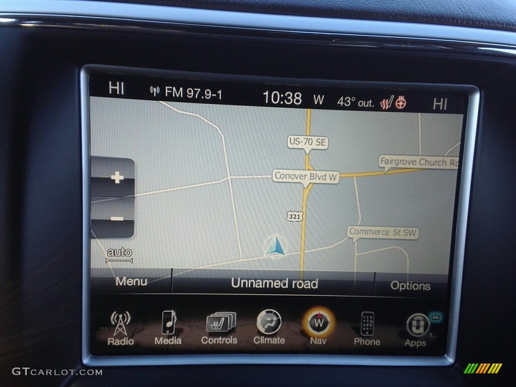 2014 Grand Cherokee Overland 4x4 - Bright White / Overland Vesuvio Indigo Blue/Jeep Brown photo #21