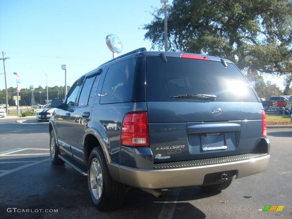 2003 Explorer Eddie Bauer - Medium Wedgewood Blue Metallic / Medium Parchment Beige photo #5
