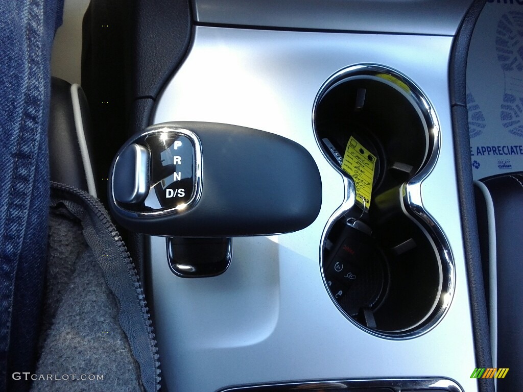 2014 Grand Cherokee Overland 4x4 - Bright White / Overland Vesuvio Indigo Blue/Jeep Brown photo #24