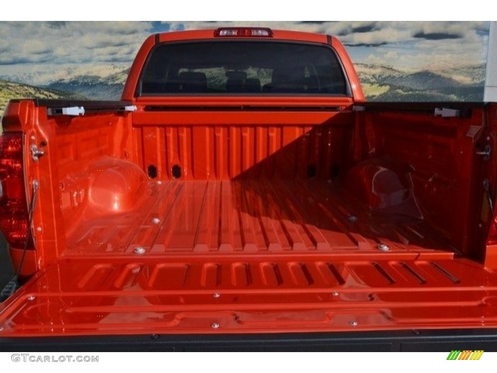 2017 Tundra Limited CrewMax 4x4 - Inferno Orange / Black photo #8