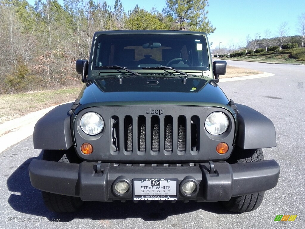 2007 Wrangler Unlimited X - Jeep Green Metallic / Dark Slate Gray/Medium Slate Gray photo #3