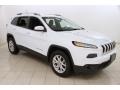 Bright White 2014 Jeep Cherokee Latitude 4x4 Exterior